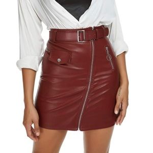 NWT Wine Colored Skirt